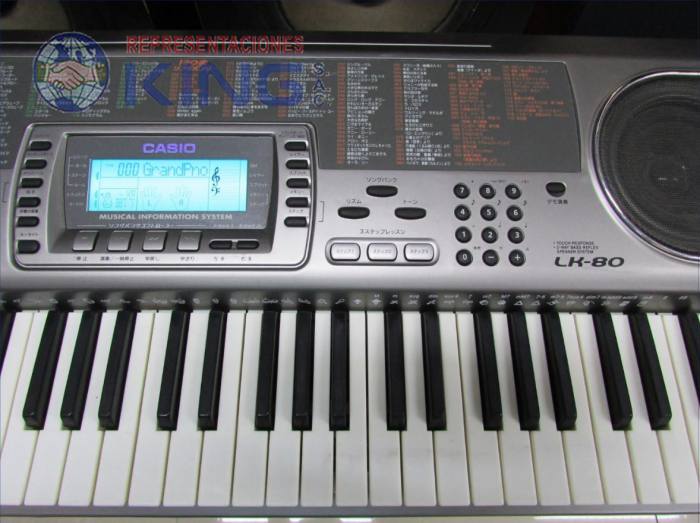 foto de ORGANO ELECTRONICO CASIO LK80