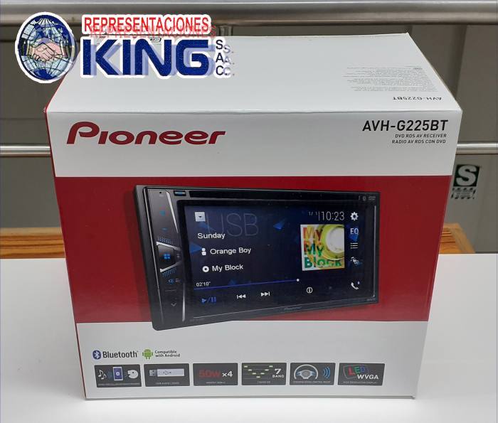 foto de Autoradio Audiovisual AVH-G225BT