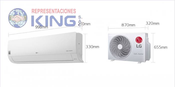 foto de LG AIRE ACONDICIONADO VM242H9 SPLIT PARED INVERTER