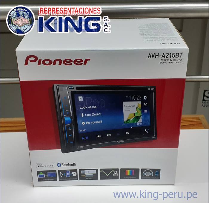 foto de Autoradio Audiovisual AVH-A215BT